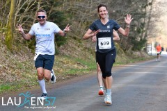 Am 31. Dezember wurde der 45. Silvesterlauf an der Obernautalsperre aufgrund von Eisglätte abgesagt – jetzt wurde der Lauf bei frühlingshaften Temperaturen nachgeholt. Insgesamt kamen 456 Läuferinnen und Läufer ins Ziel.