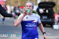 Am 31. Dezember wurde der 45. Silvesterlauf an der Obernautalsperre aufgrund von Eisglätte abgesagt – jetzt wurde der Lauf bei frühlingshaften Temperaturen nachgeholt. Insgesamt kamen 456 Läuferinnen und Läufer ins Ziel.