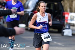 Am 31. Dezember wurde der 45. Silvesterlauf an der Obernautalsperre aufgrund von Eisglätte abgesagt – jetzt wurde der Lauf bei frühlingshaften Temperaturen nachgeholt. Insgesamt kamen 456 Läuferinnen und Läufer ins Ziel.
