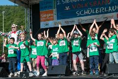 Insgesamt 7500 Schülerinnen und Schüler aus 57 Schulen
des Kreises Siegen-Wittgenstein nahmen am
2. Juli 2014 am 2. Siegerländer Volksbank Schülerlauf teil.
