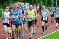 Bei optimalen äu\u00dferen Bedingungen gingen am 13. Juni 2014 insgesamt 191 Teilnehmer an den Start zum 20. Molzbergstadionlauf der LG Sieg über 5000 Meter. Es war der fünfte Wertungslauf zum Ausdauer-Cup 2014.