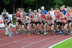 Bei optimalen äu\u00dferen Bedingungen gingen am 13. Juni 2014 insgesamt 191 Teilnehmer an den Start zum 20. Molzbergstadionlauf der LG Sieg über 5000 Meter. Es war der fünfte Wertungslauf zum Ausdauer-Cup 2014.