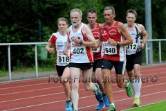 Bei optimalen äu\u00dferen Bedingungen gingen am 13. Juni 2014 insgesamt 191 Teilnehmer an den Start zum 20. Molzbergstadionlauf der LG Sieg über 5000 Meter. Es war der fünfte Wertungslauf zum Ausdauer-Cup 2014.