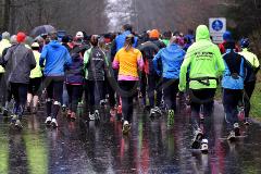 37. Silvesterlauf an der Obernautalsperre in Netphen-Brauersdorf