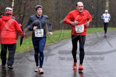 37. Silvesterlauf an der Obernautalsperre in Netphen-Brauersdorf